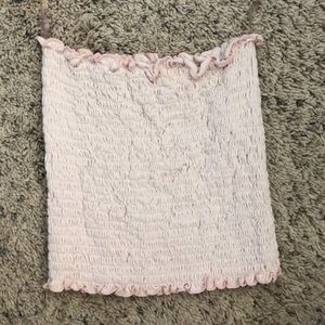 Brandy Melville light pink tube top